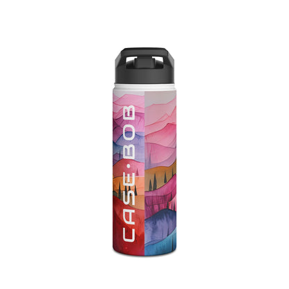 White Pathway - Ruostumattomasta teräksestä valmistettu vesipullo