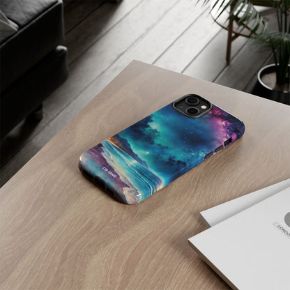 Waves Embrace Stars - iPhone Case