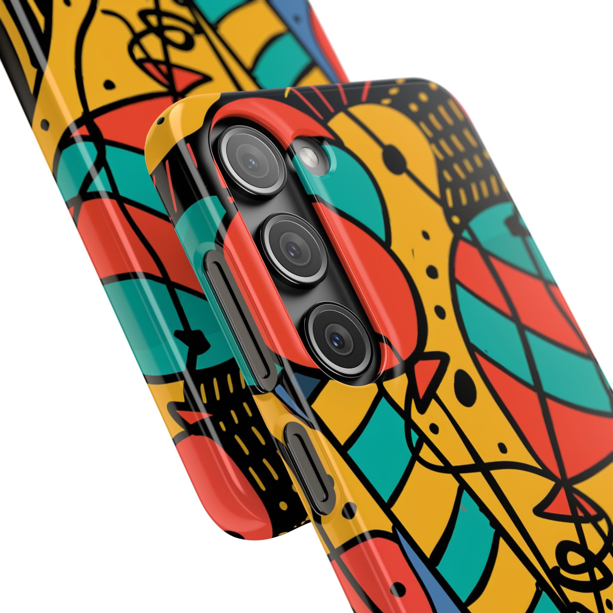 Playful Lines in Motion Samsung S23 - Slim Phone Case