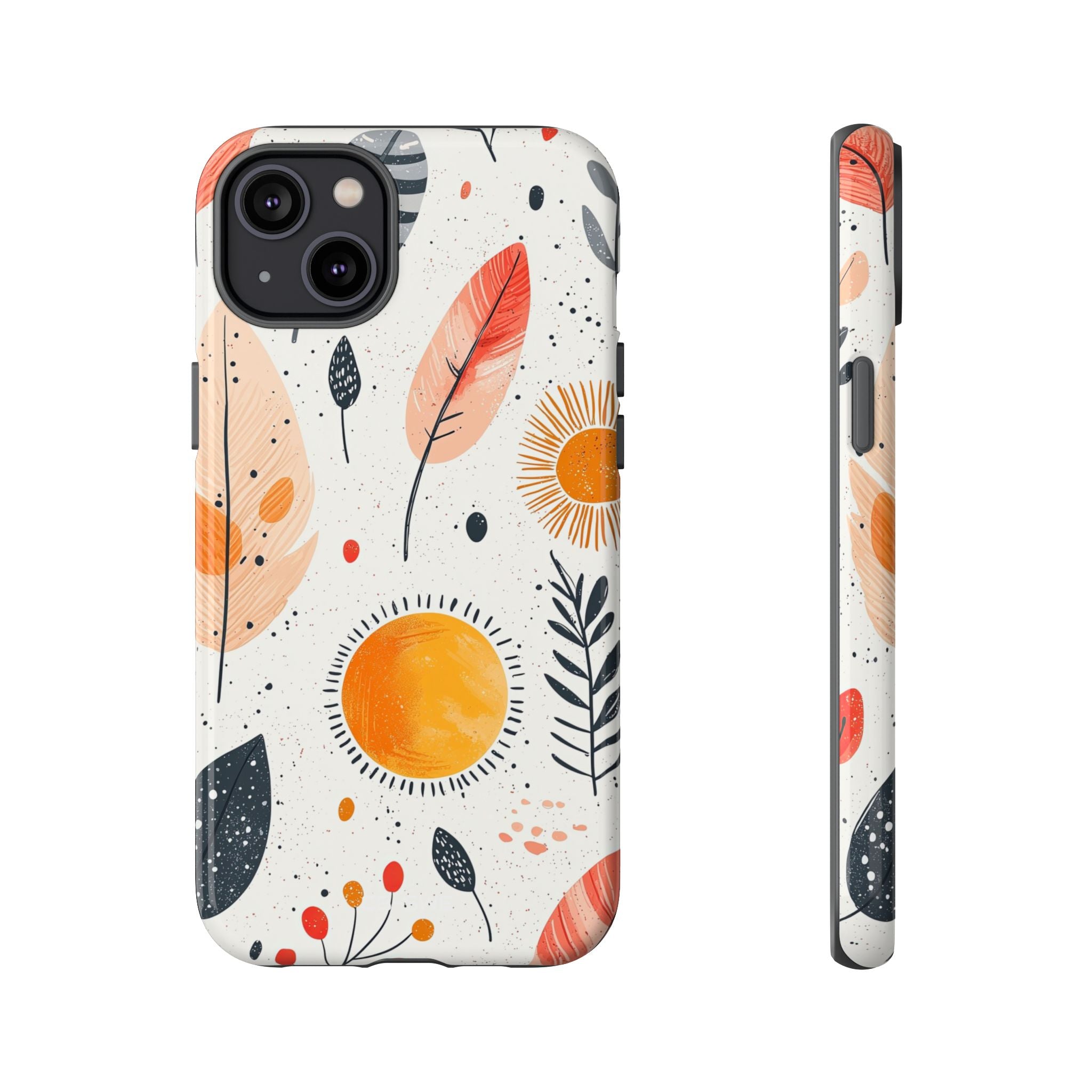 Sunlight Kisses Leaves - iPhone Case