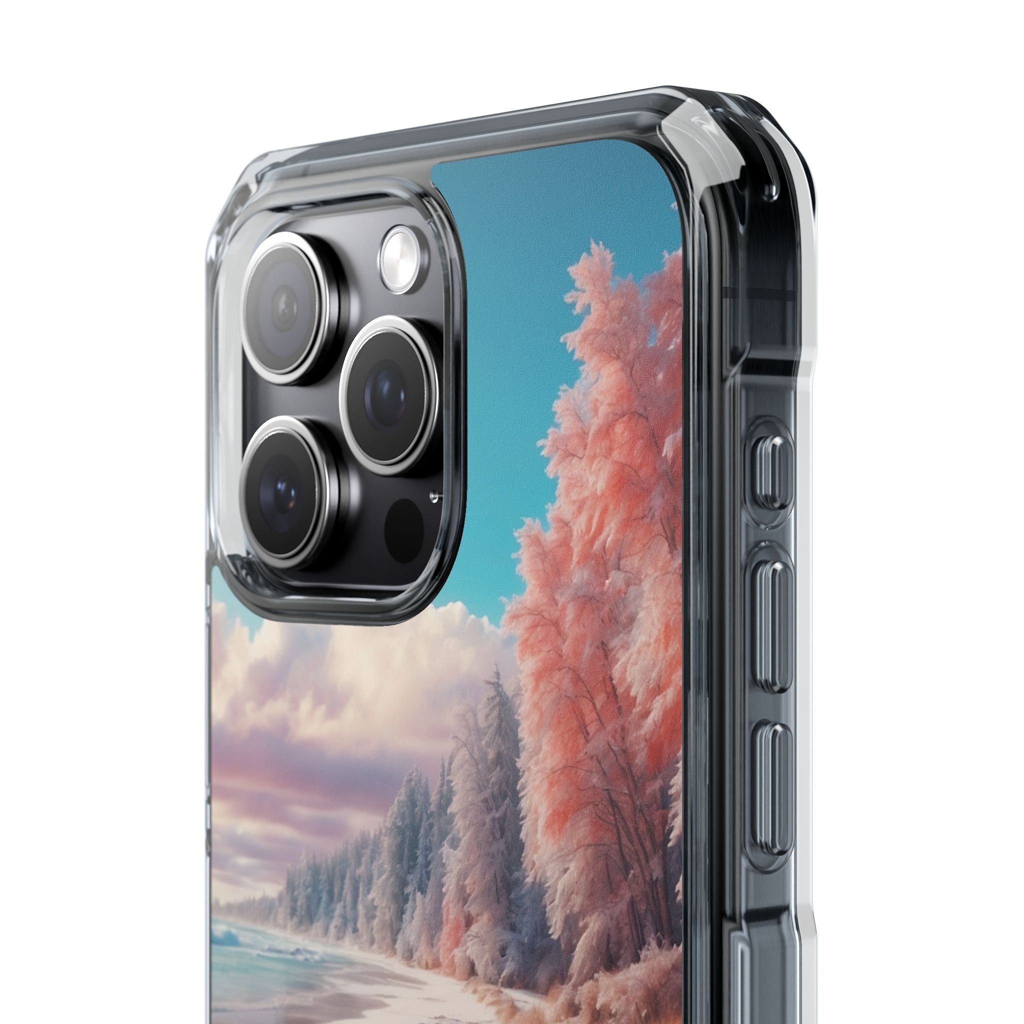 Snowy Footprints iPhone 15 Pro Max Case - Impact