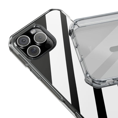 Monochrome Diagonal Symmetry iPhone Case - Impact