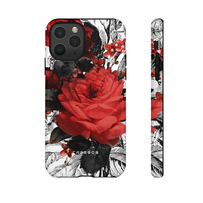 Cheruse Gothic Flower - Protective Phone Case