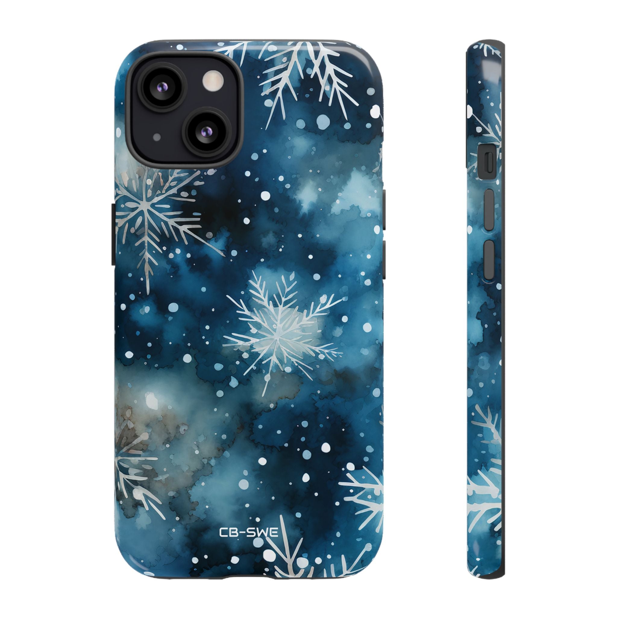 Snowflakes Dance Gracefully - iPhone Case