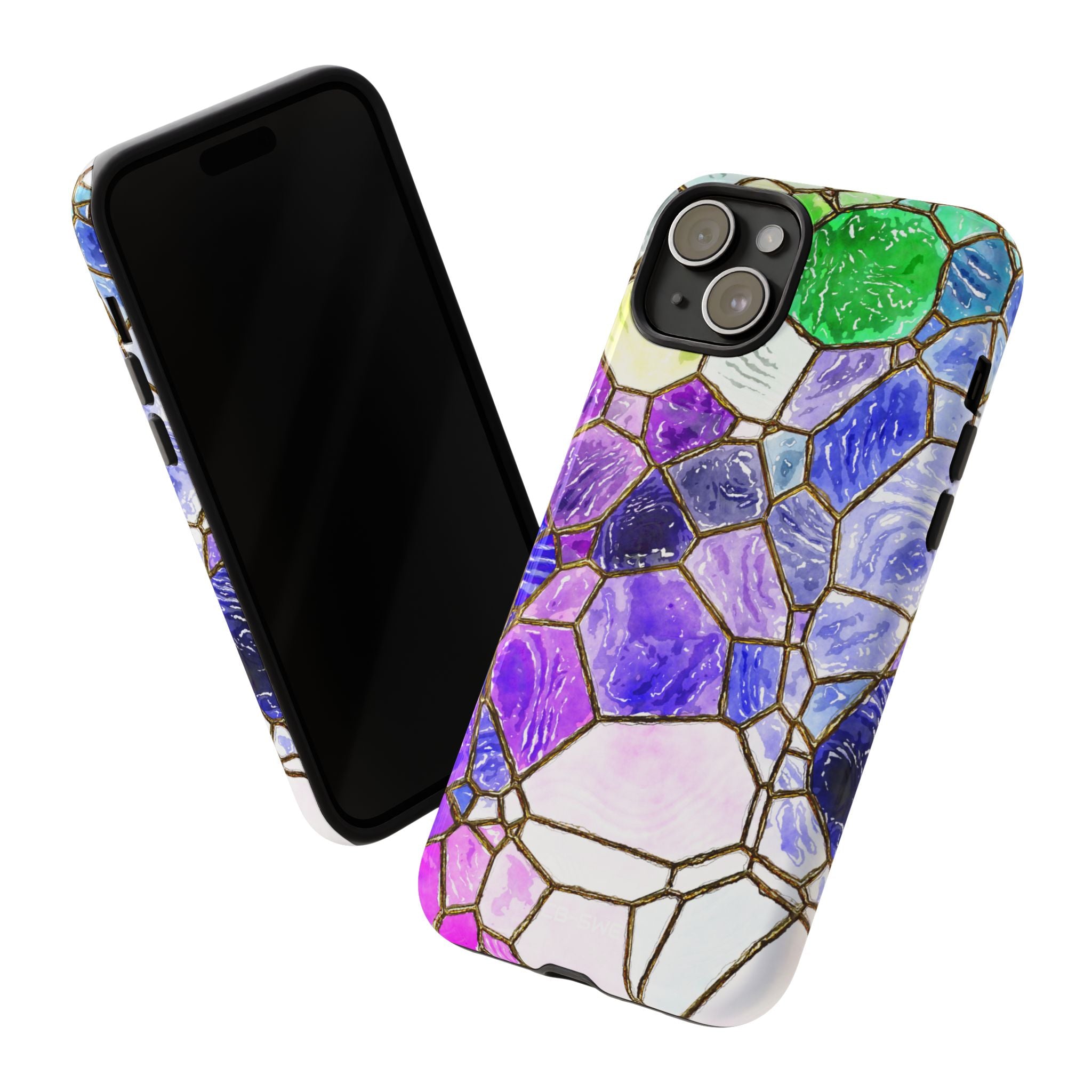 Colorful Glass Mosaic - iPhone Case