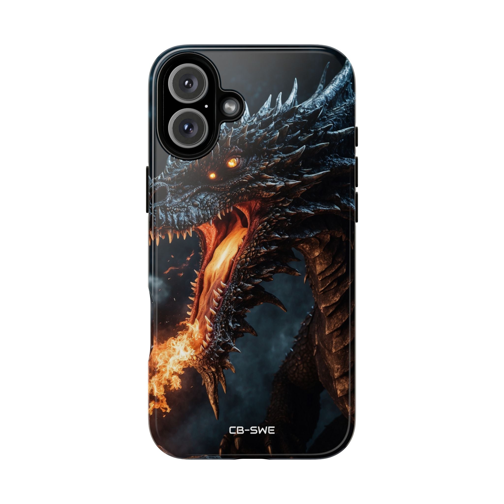 Fiery Breath Erupts - iPhone Case