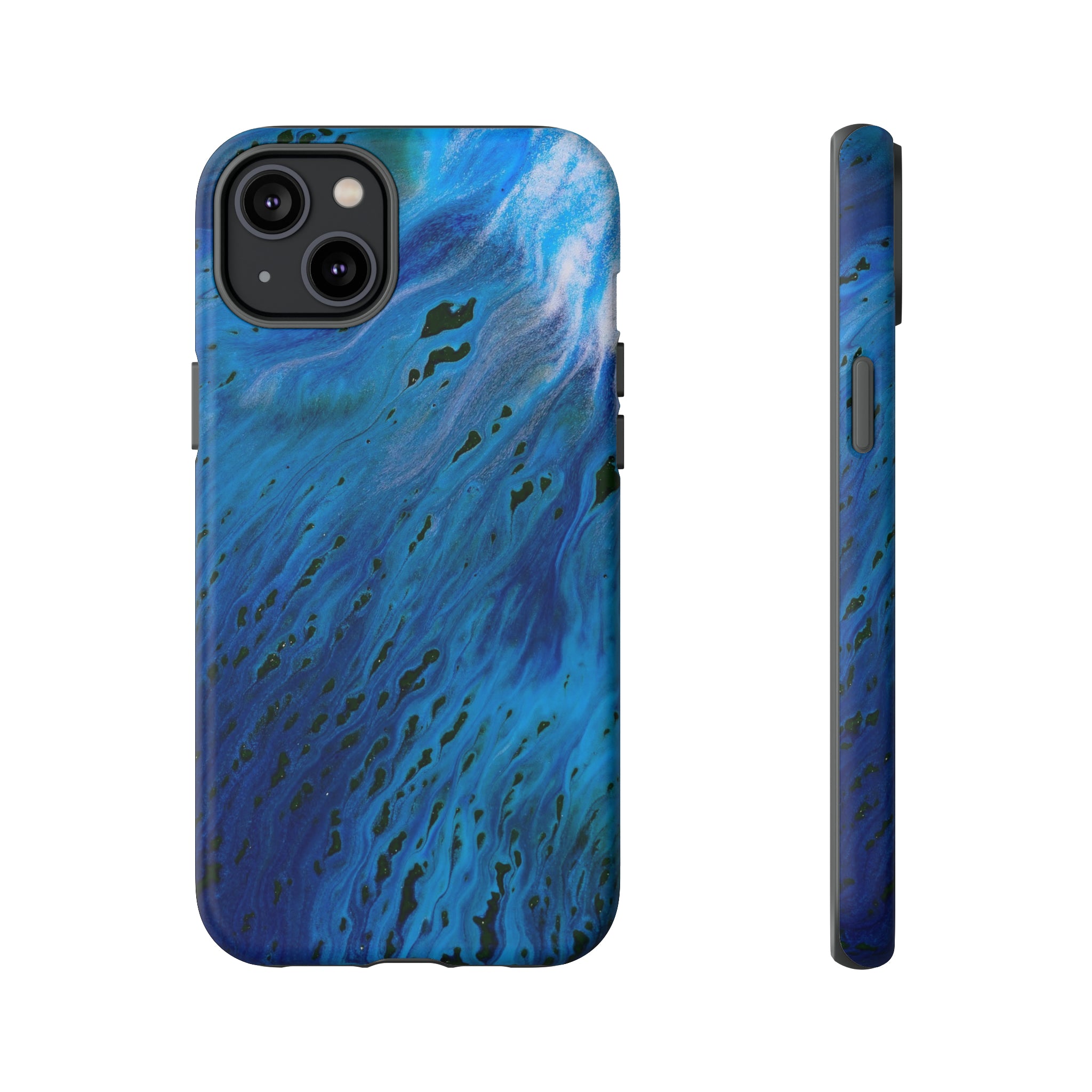 Blue River Ink Art - Protective Phone Case