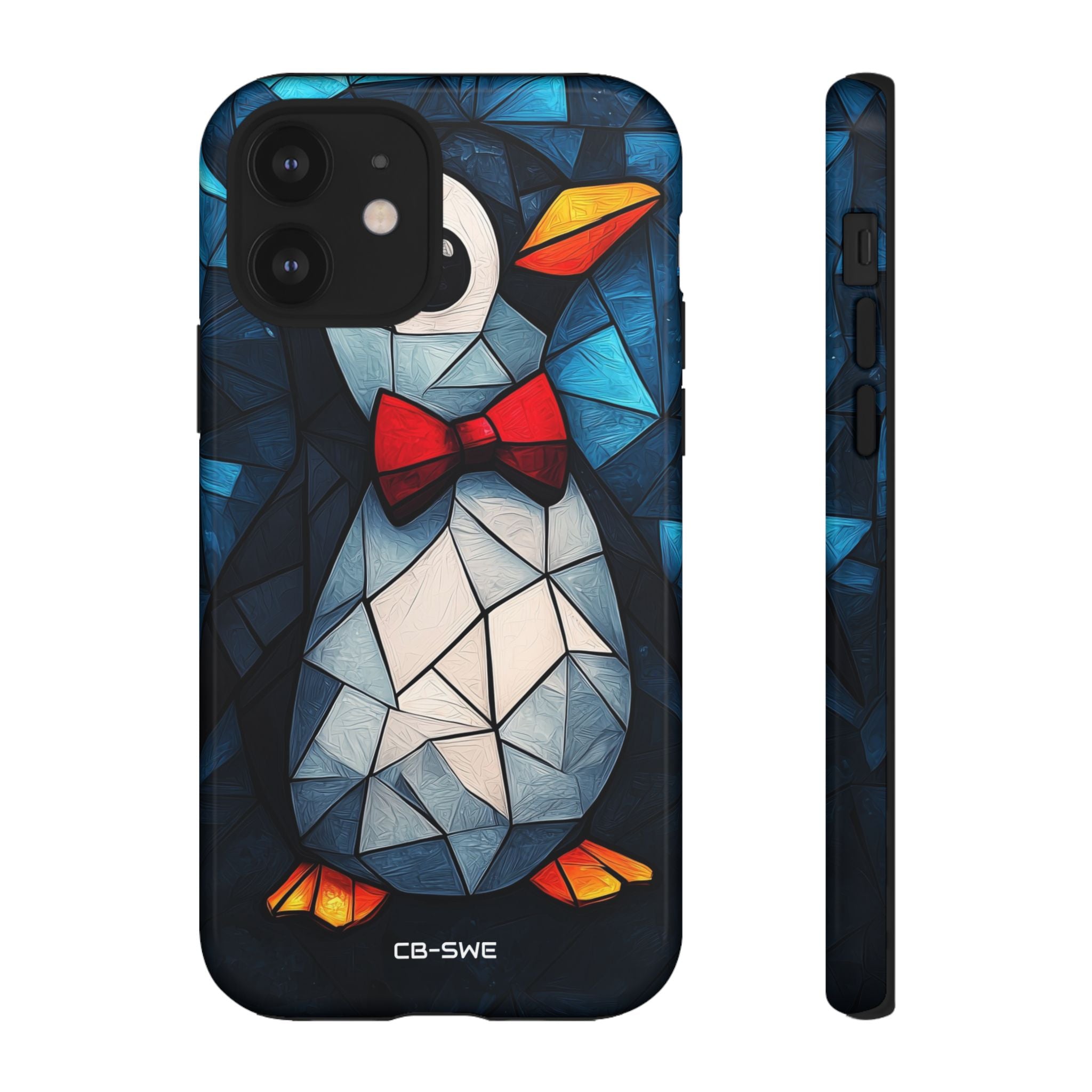Penguin Wears Bow Tie - iPhone Case