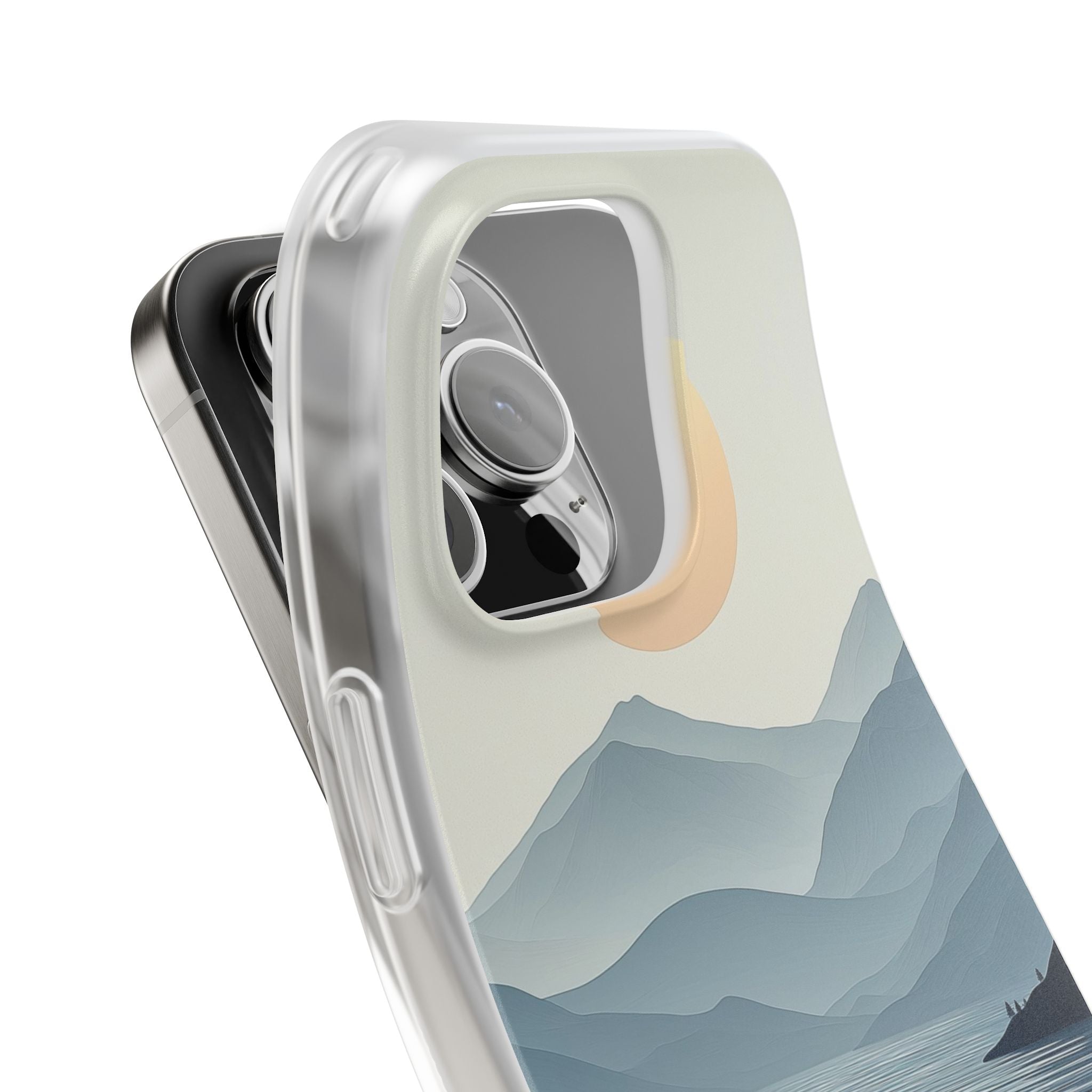 Golden Horizon iPhone 16 Pro Case - Soft
