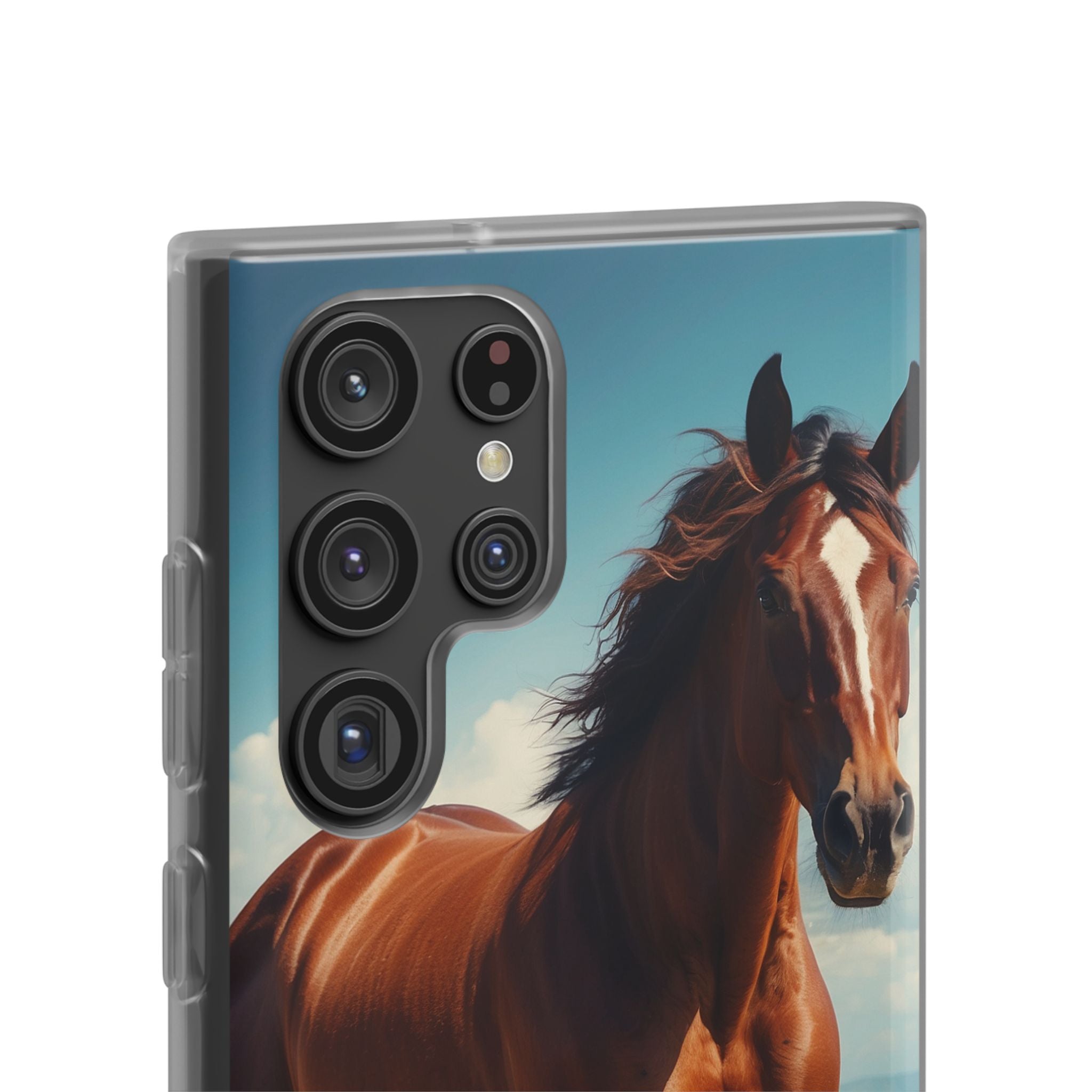 Blazing Horse Samsung S22 Ultra Case - Soft