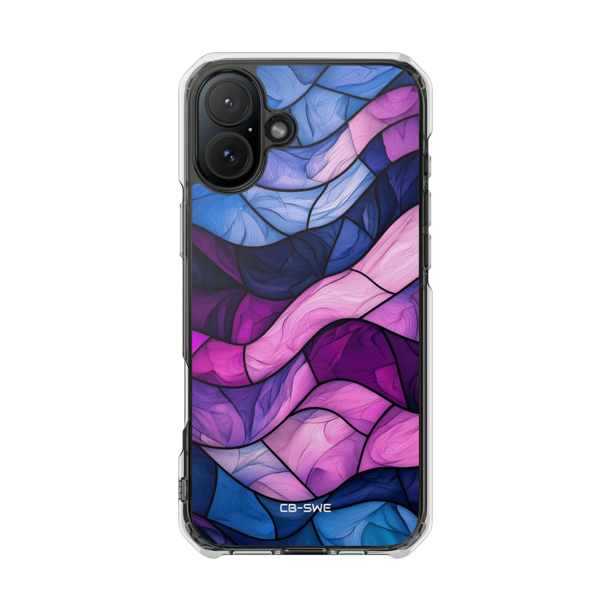 Waves Embrace Light iPhone Case - Impact