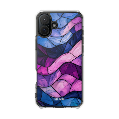 Waves Embrace Light iPhone Case - Impact