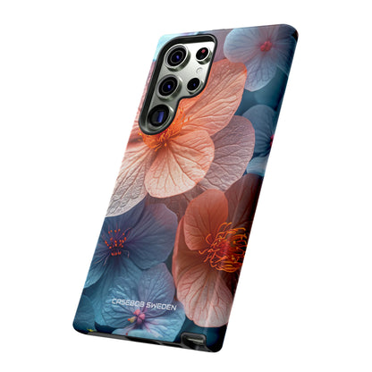 Peach Blossom Serenity - Tough Samsung S23 Phone Case