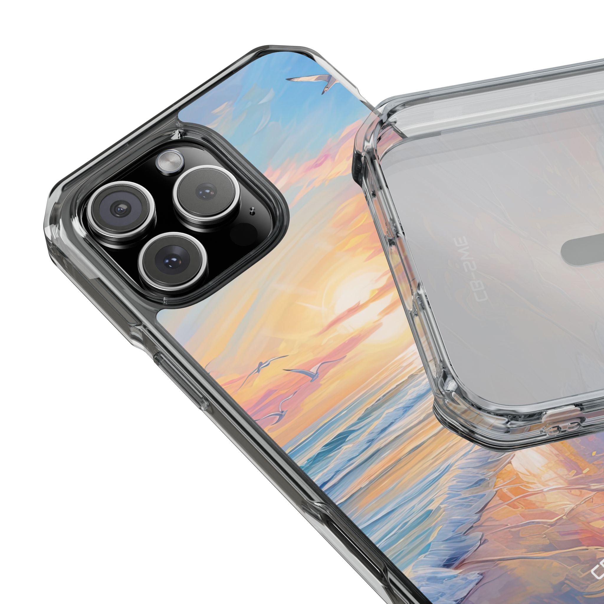 Waves Embrace Shore iPhone Case - Impact