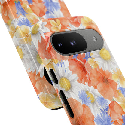 Watercolor Floral Harmony - Google Pixel Case