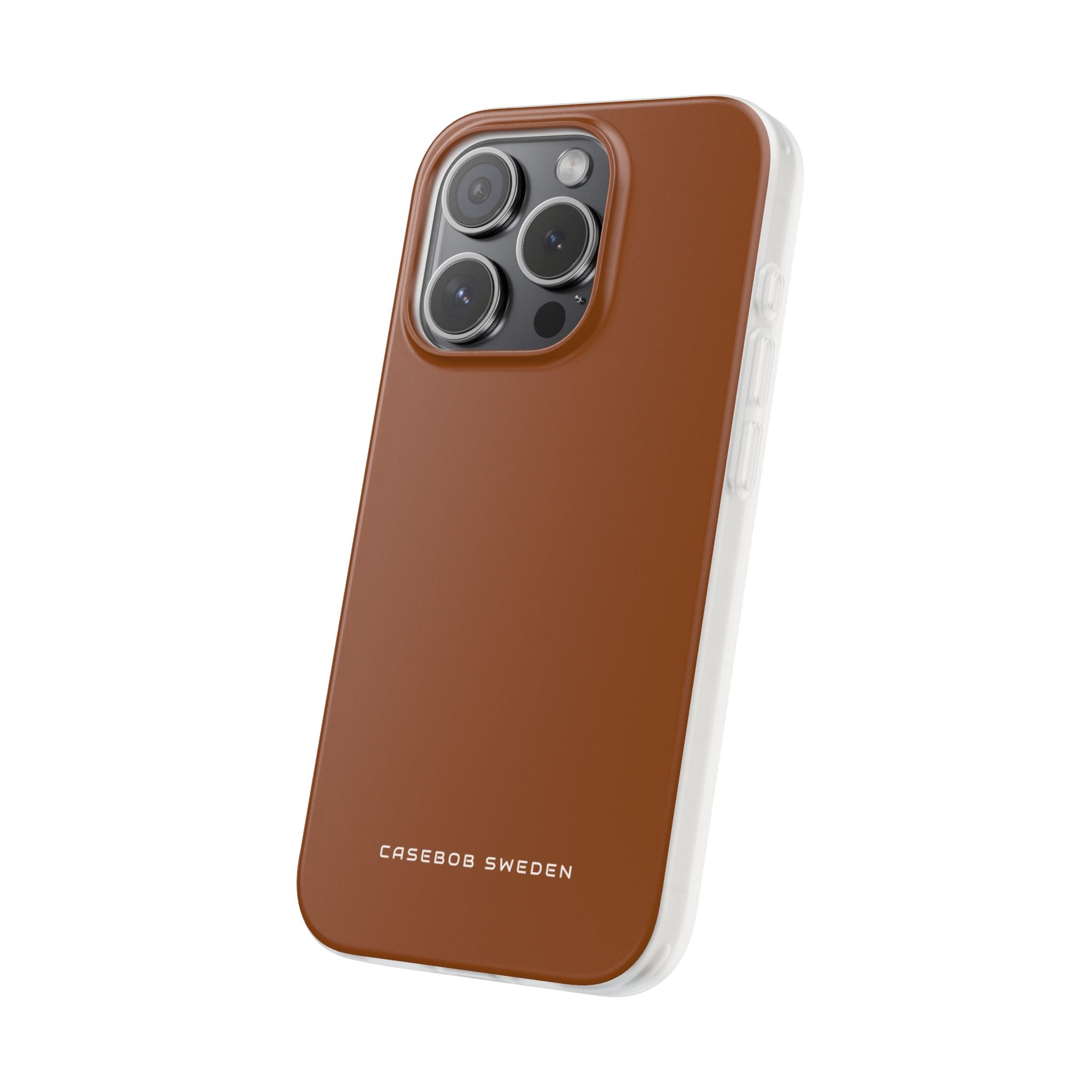 Saddle Brown iPhone 15 - Flexi Phone Case