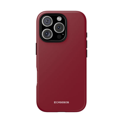 Burgundy Elegance: Minimalist Sophistication - for iPhone 16