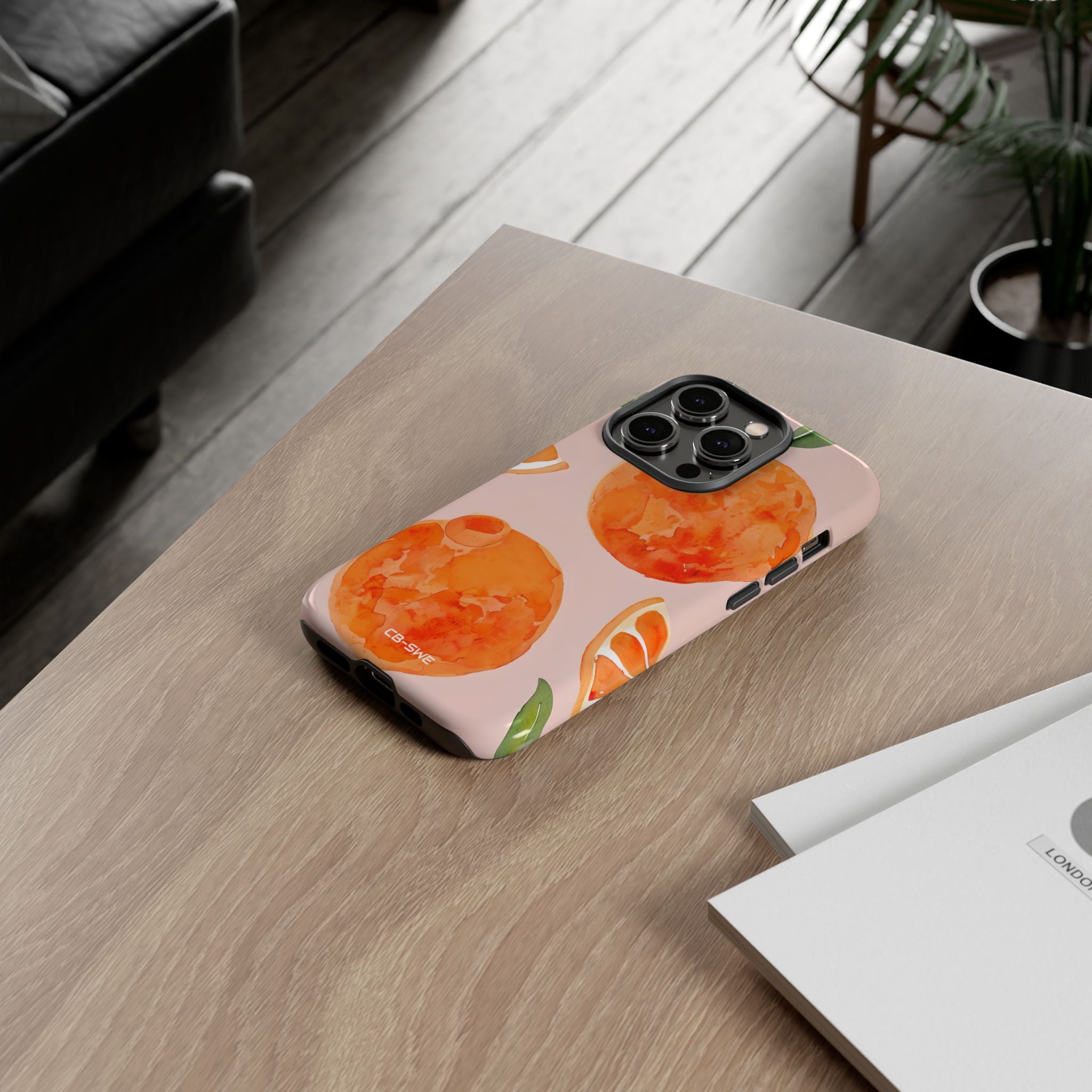 Summer Oranges Whimsy - iPhone Case