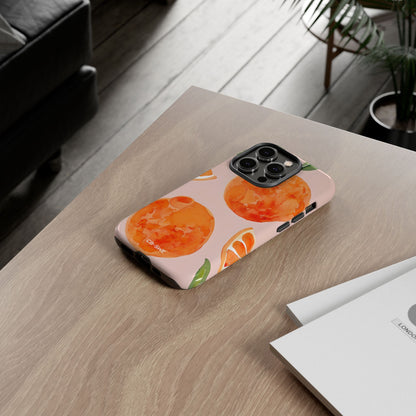 Summer Oranges Whimsy - iPhone Case