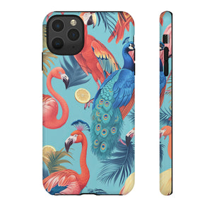 Parrot Pastel Array - Protective Phone Case