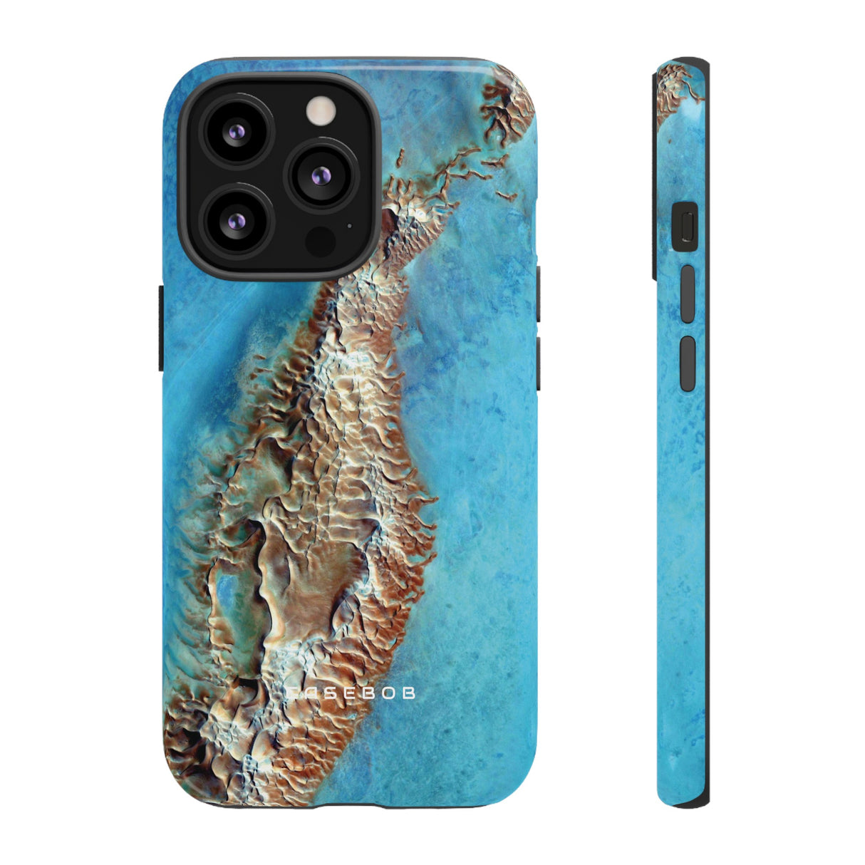 Blue Island Phone Case - Protective Phone Case