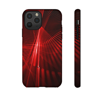 Red Disco Lights - Protective Phone Case