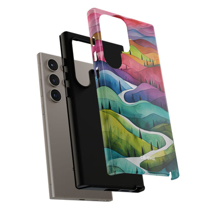 Whimsical Colorful Valleys - Samsung Case