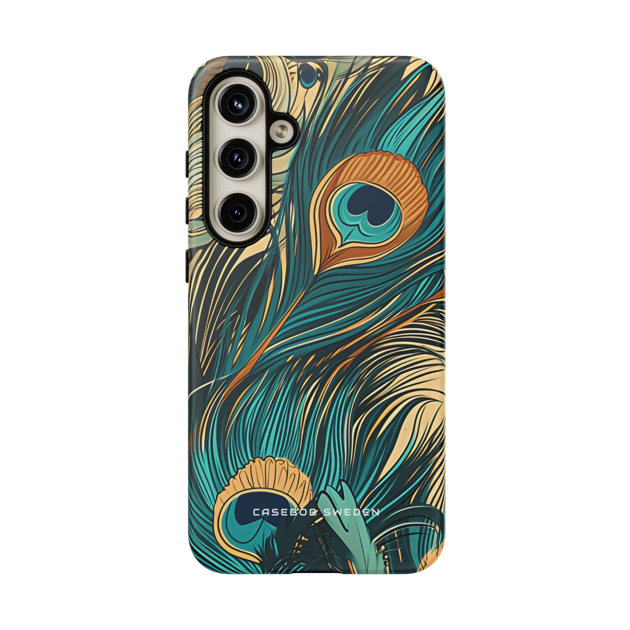 Art Nouveau Peacock Elegance Samsung S24 - Tough Phone Case