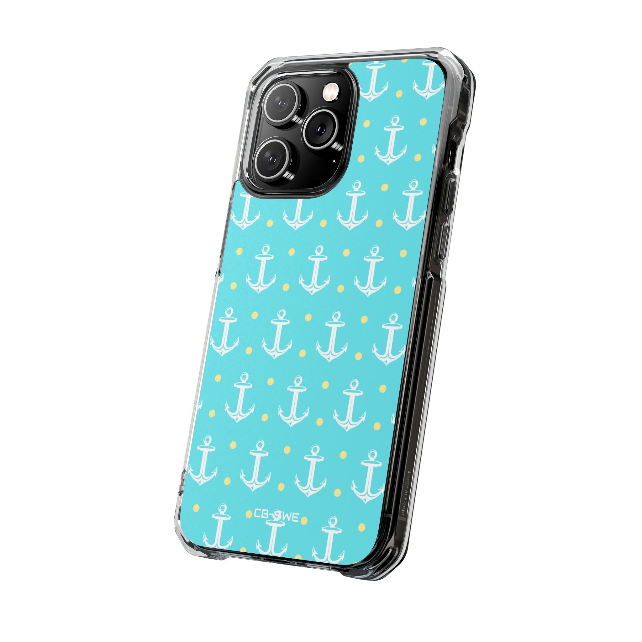 Nautical Anchors & Dots iPhone Case - Impact