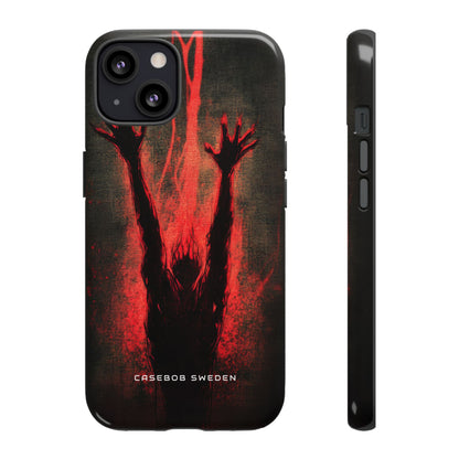 Gothic Crimson Ascension iPhone 13 - Tough Phone Case