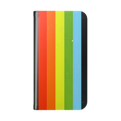Spectrum Stripes - iPhone 16 Pro -lompakkokotelo
