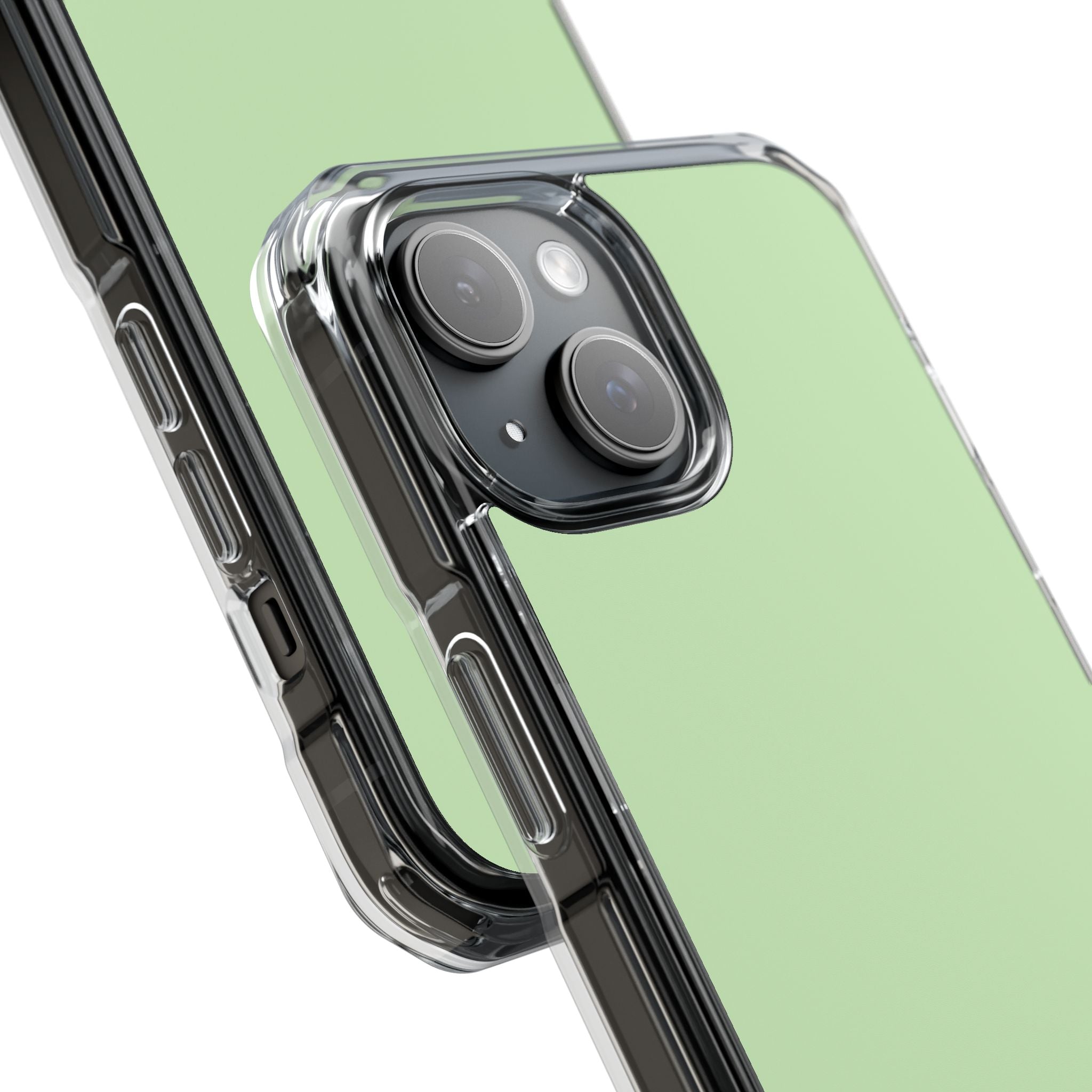 Tea Green - Clear Impact Case for iPhone