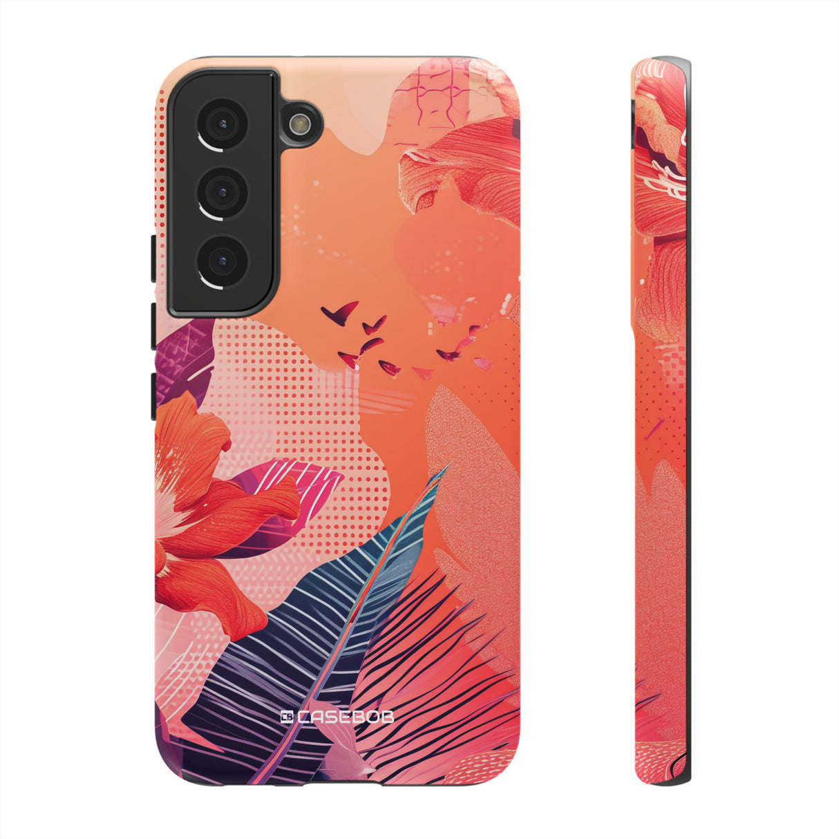 Living Coral Design | Handyhülle für Samsung (Schutzhülle)