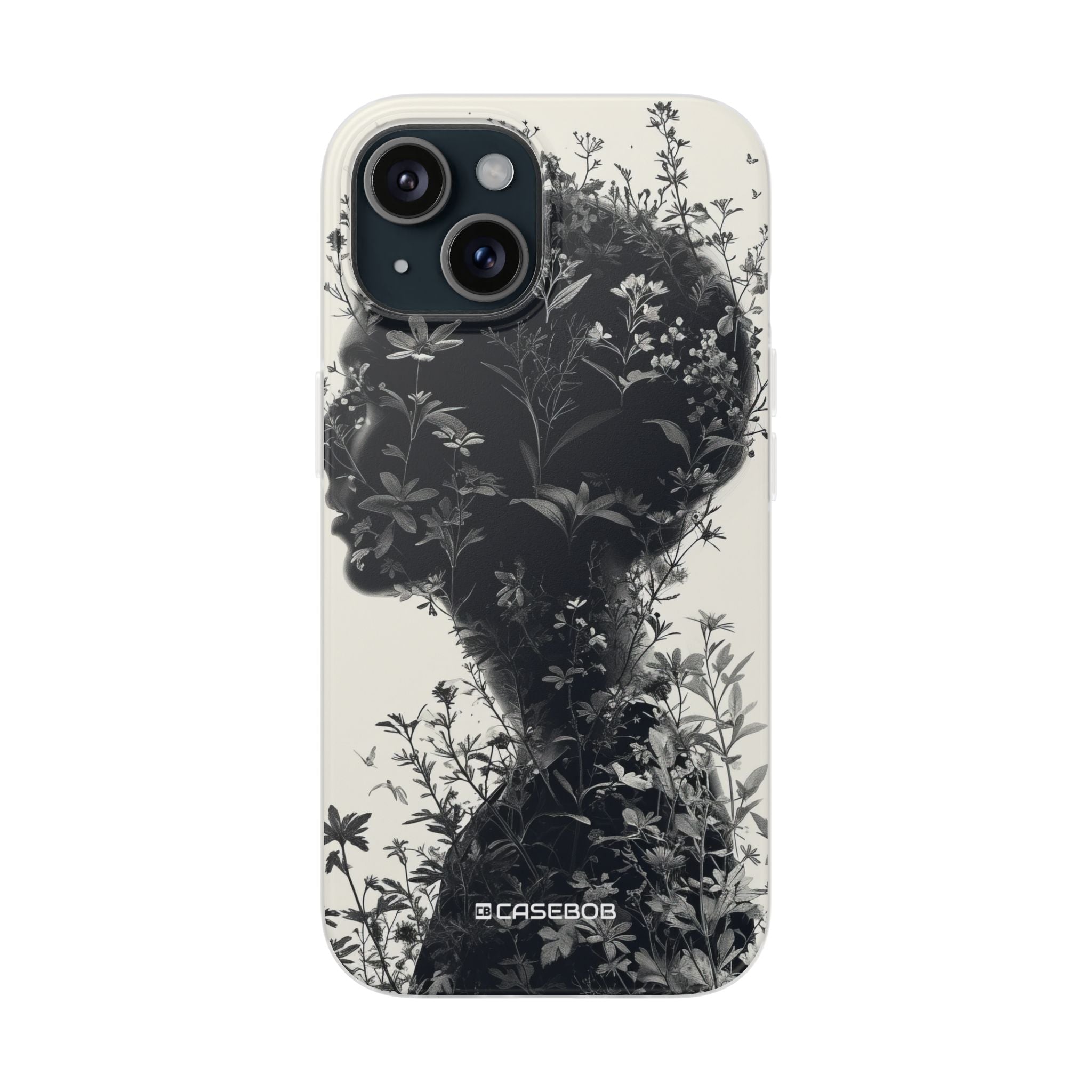 Botanical Silhouette Essence | Flexible Phone Case for iPhone