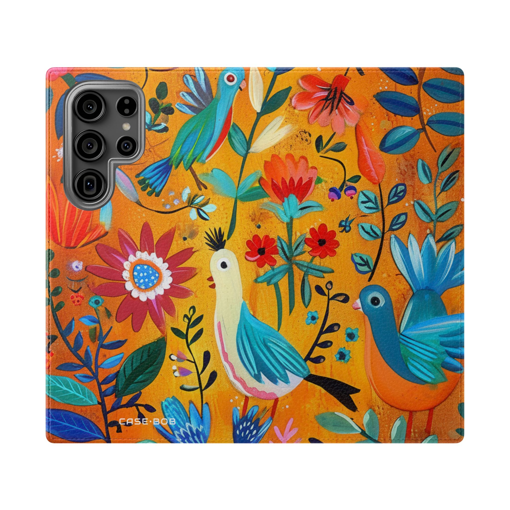 Bluebird Bloom - Samsung S23 Ultra Case - Wallet