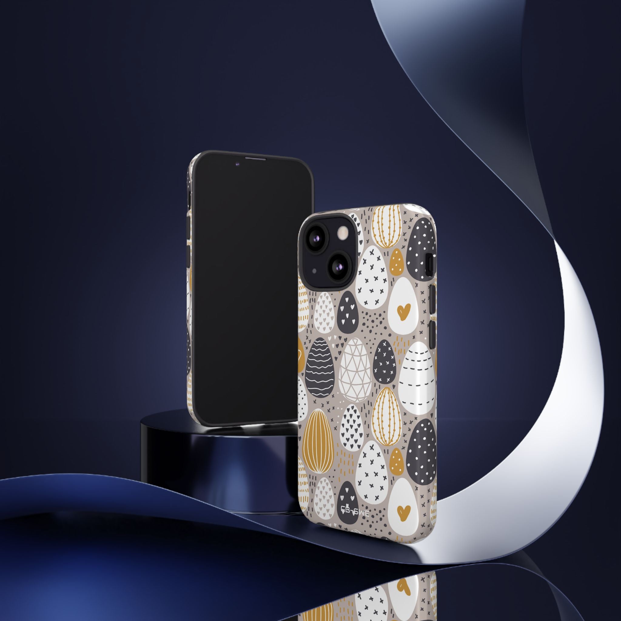 Easter Eggs Playful - iPhone Case