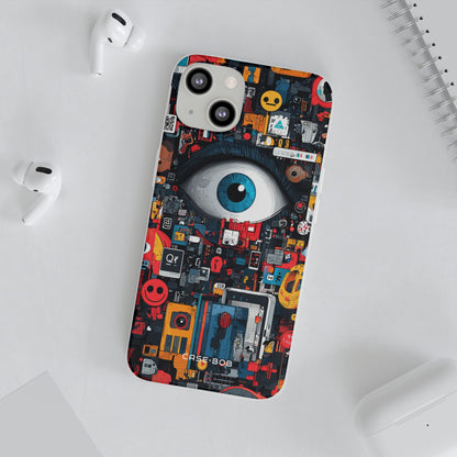 Digital Eye Blue iPhone 13 - Soft