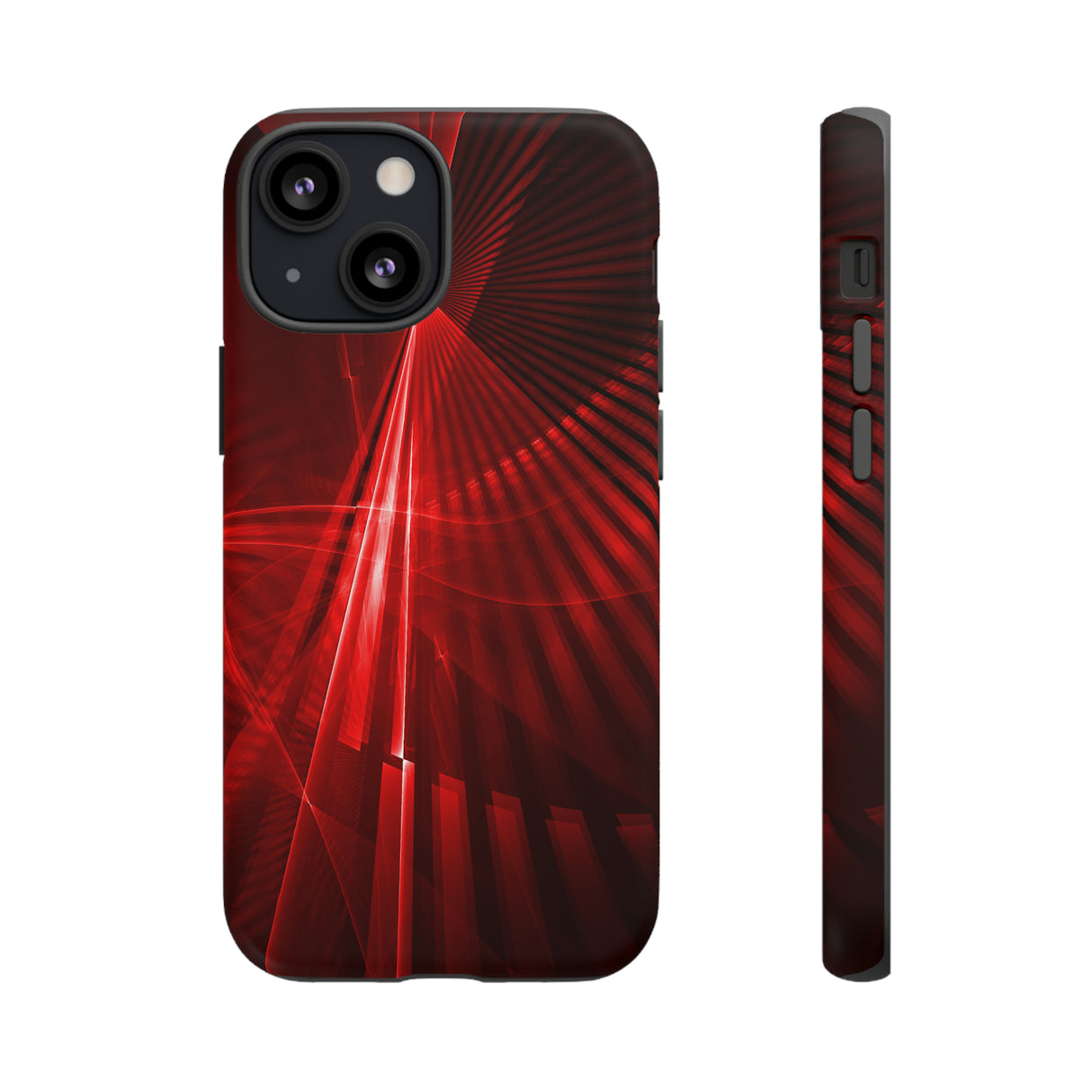 Red Disco Lights - Protective Phone Case