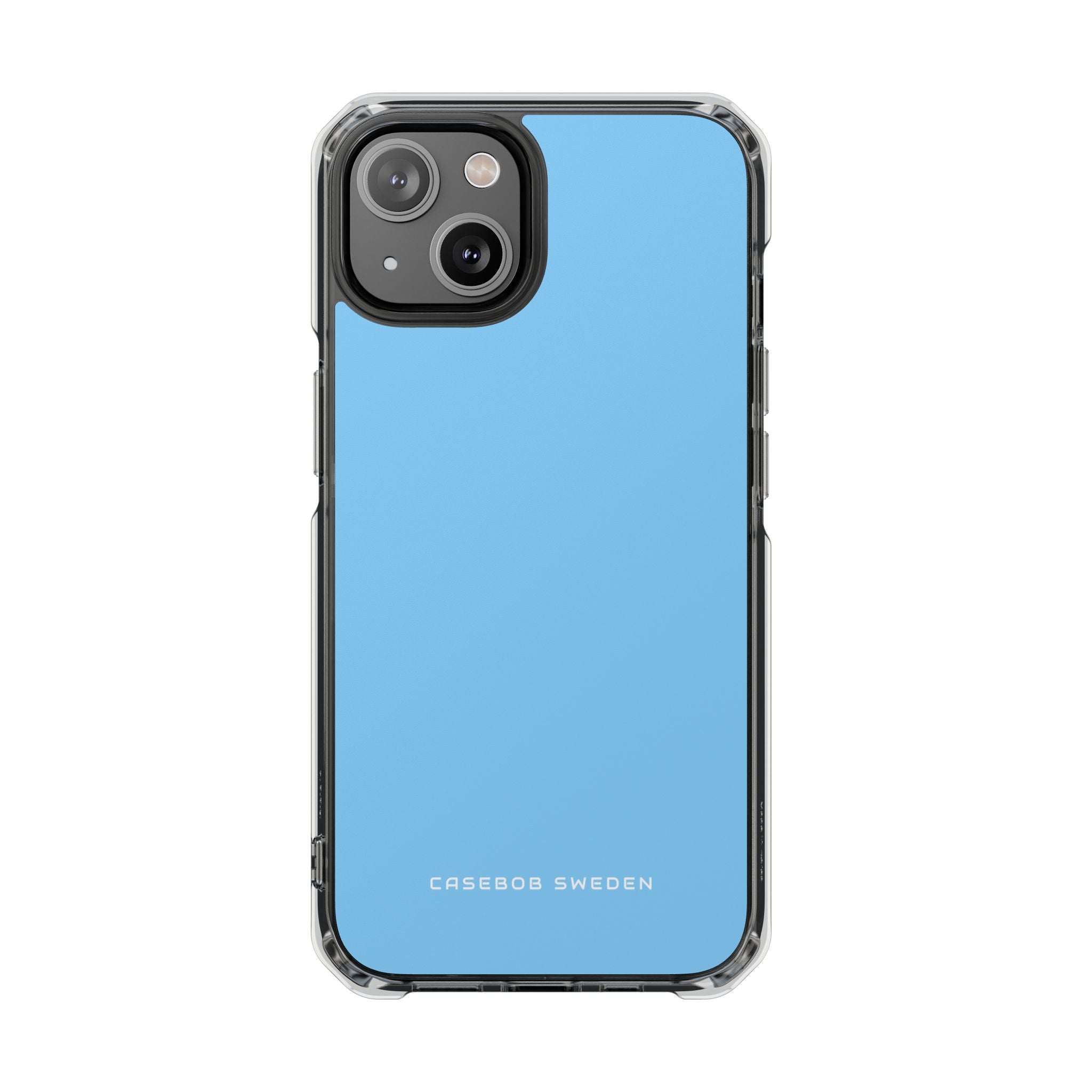 Light Sky Blue iPhone 14 - Clear Impact Phone Case