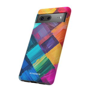 Pantone Spectrum Pattern | Phone Case for Google Pixel (Protective Case)