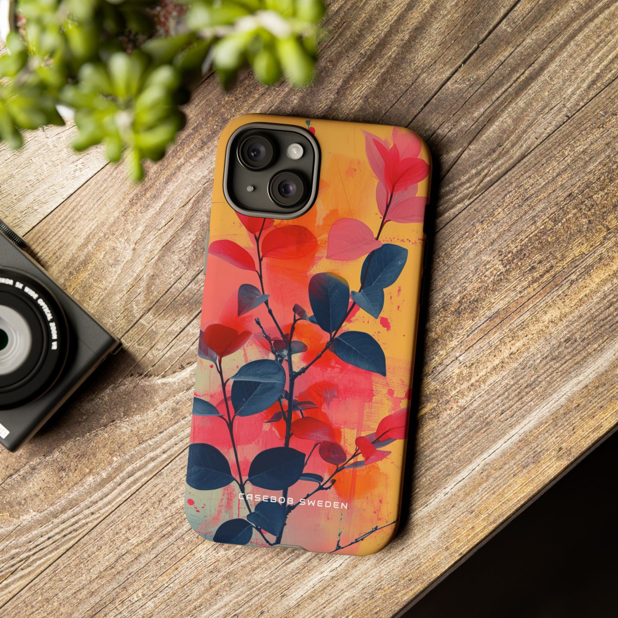 Vivid Floral Harmony iPhone 15 - Tough Phone Case