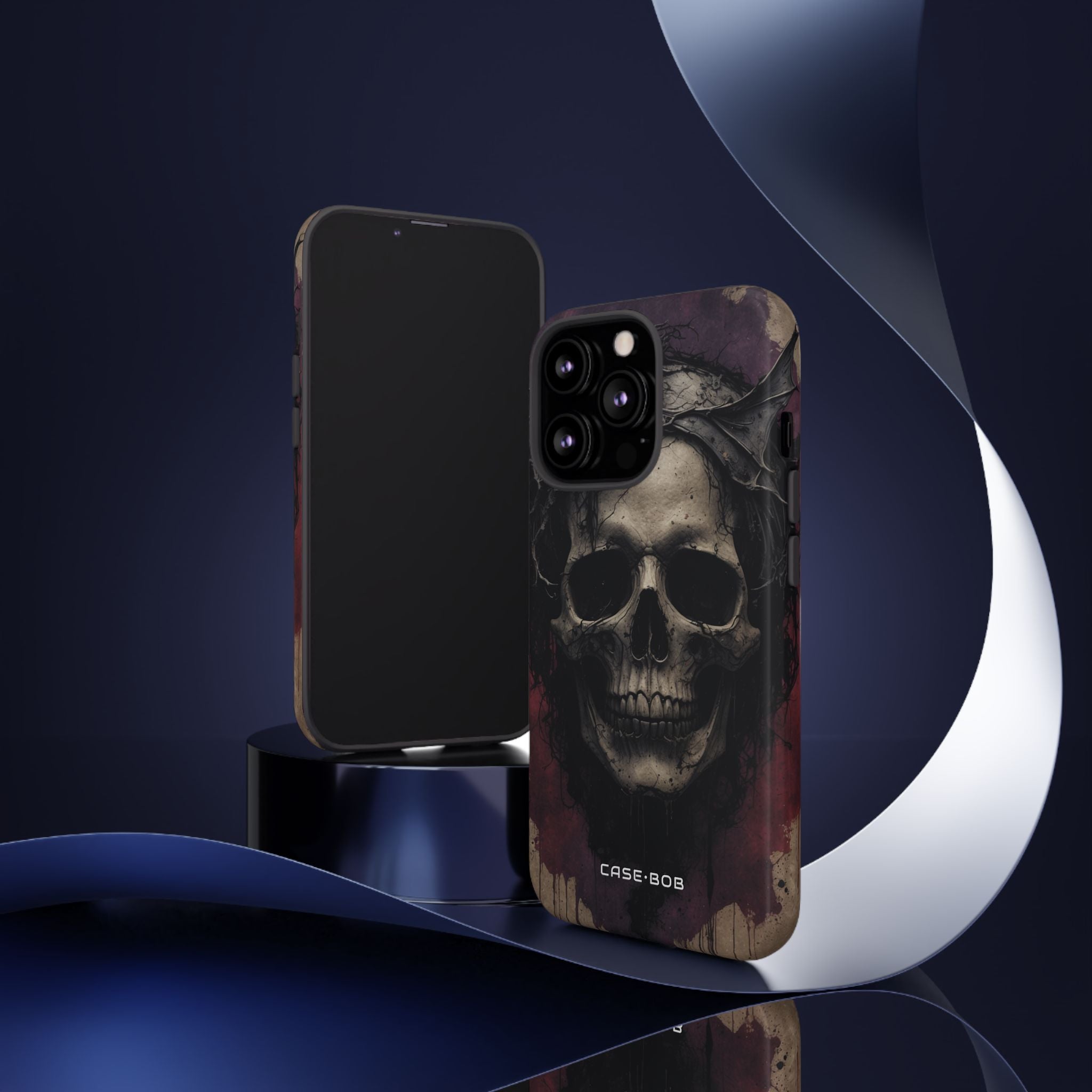 Gothic Skull Crown iPhone 13 Pro Case - Tough