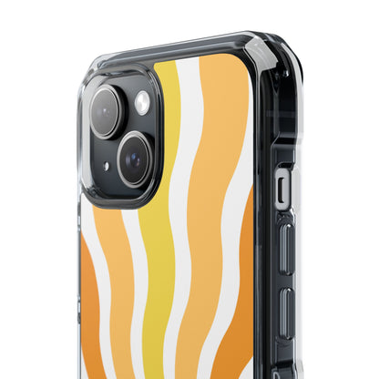 Retro Sunshine Waves iPhone Case - Impact