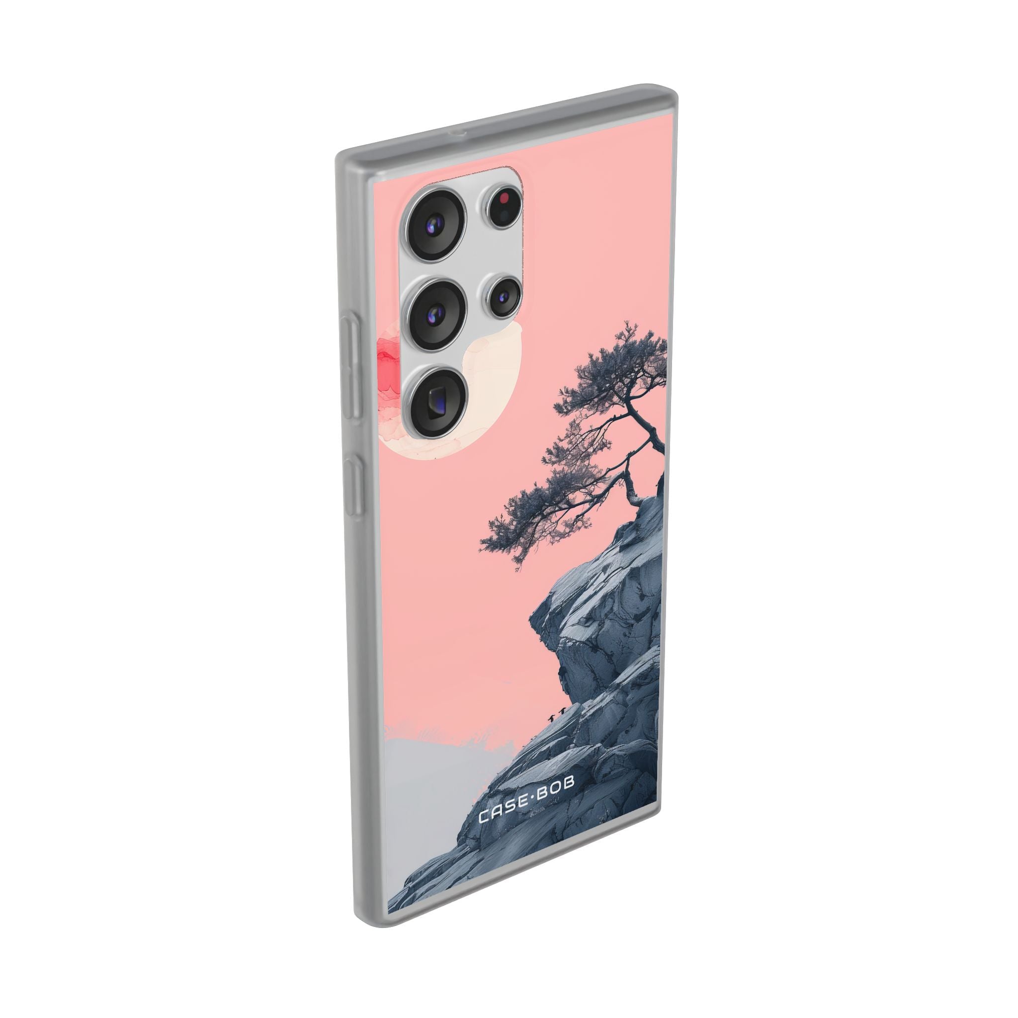 Crimson Moon Tree Samsung S23 Ultra Case - Soft