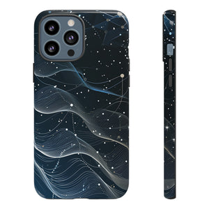 Connectivity Wave: Network Gradient - Protective Phone Case