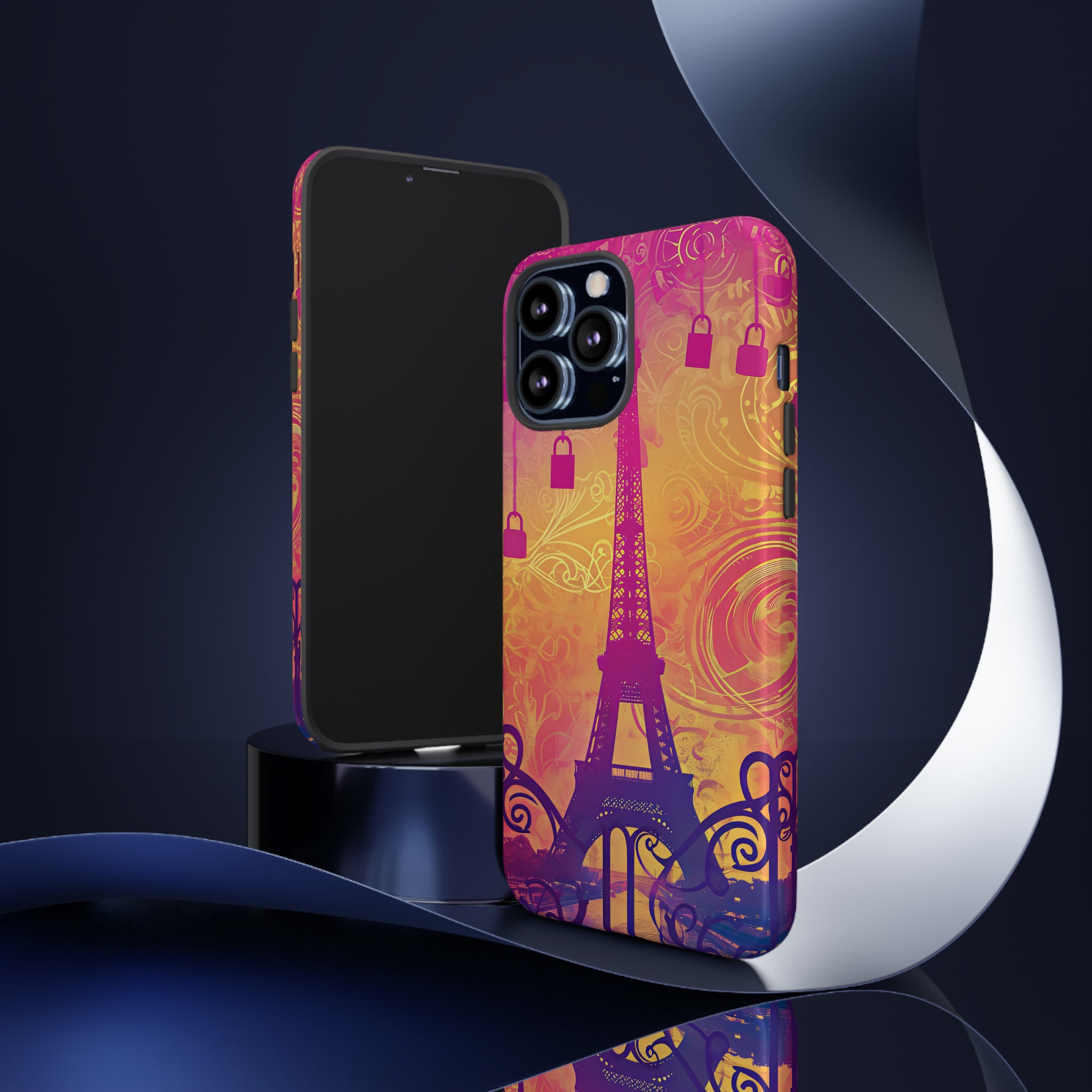 Parisian Love Story - Protective Phone Case