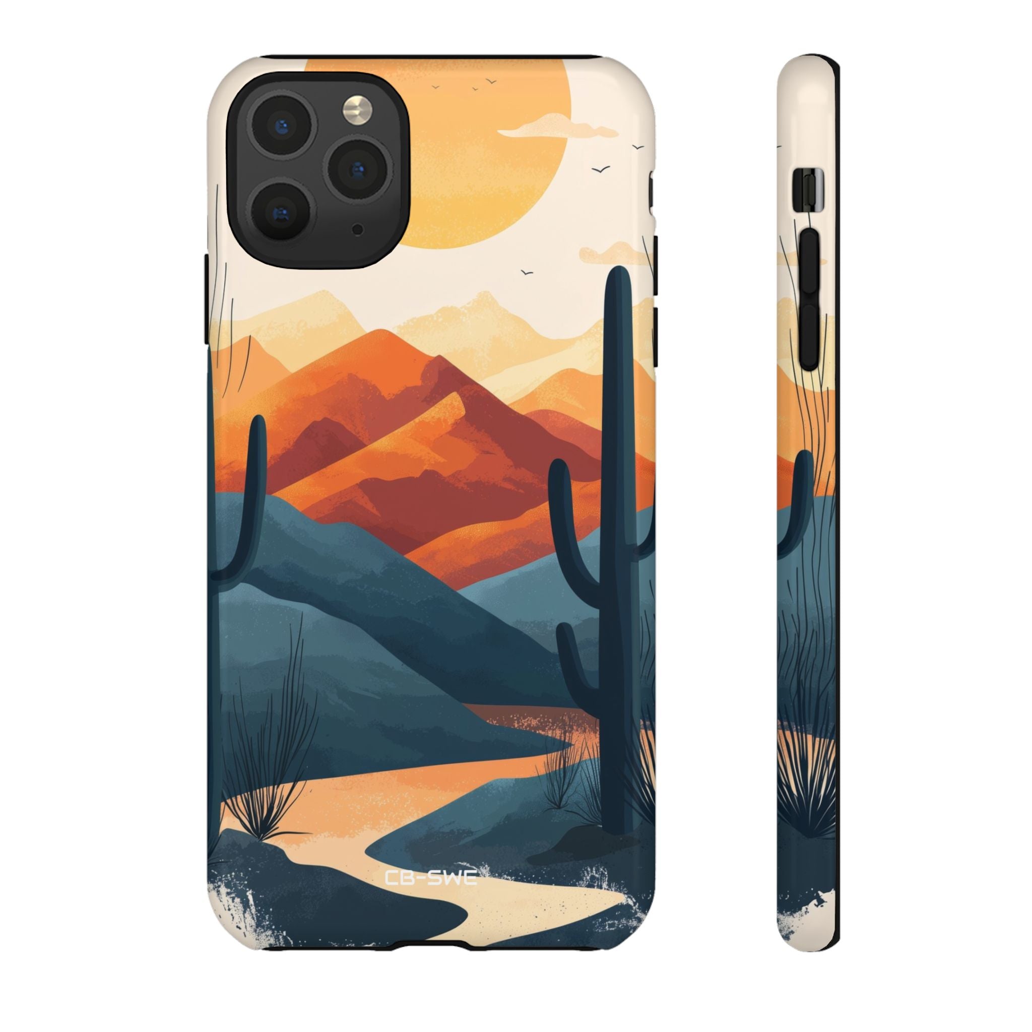 Desert Sunsets Whisper - iPhone Case