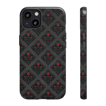 Pixrose Gothic Flower - Protective Phone Case