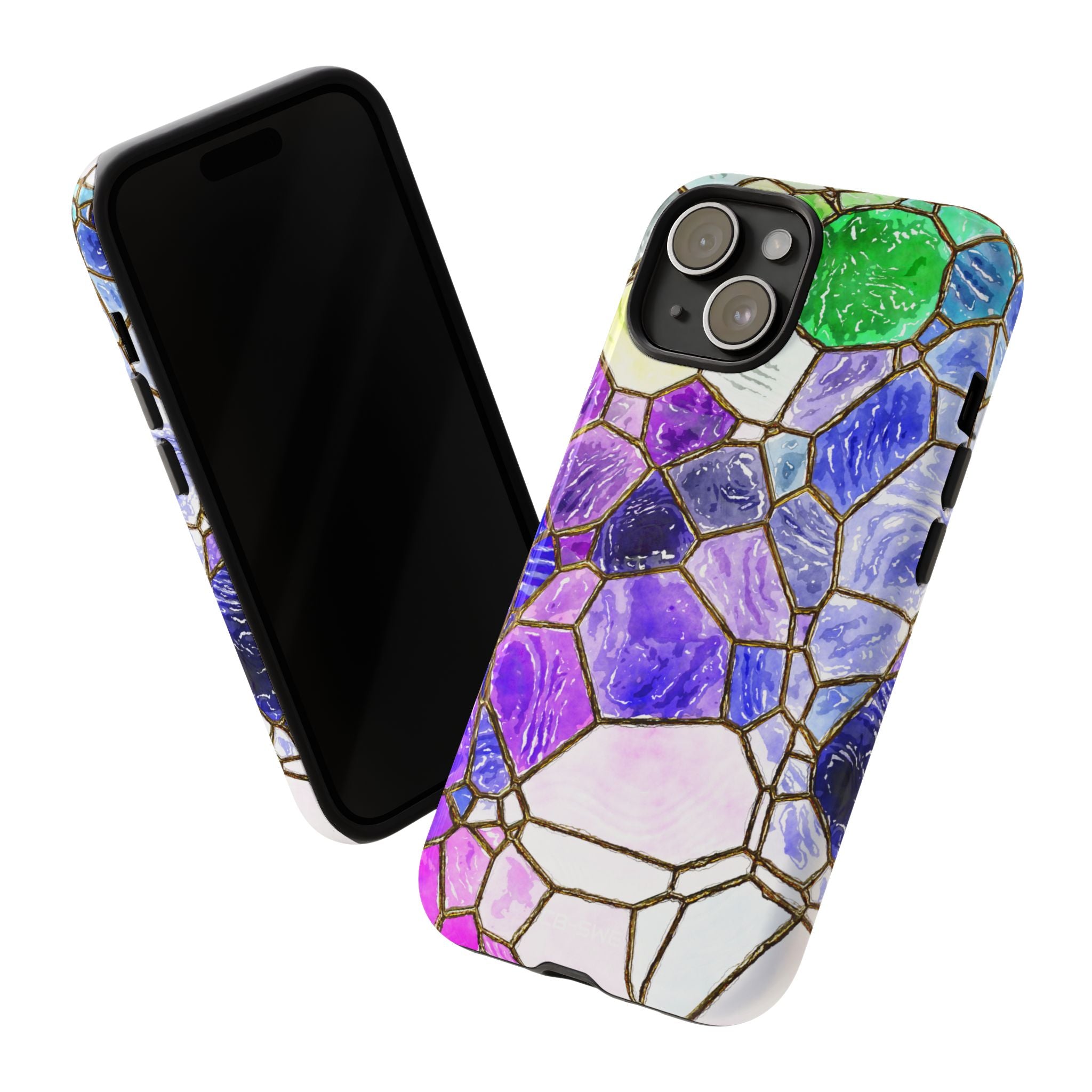 Colorful Glass Mosaic - iPhone Case