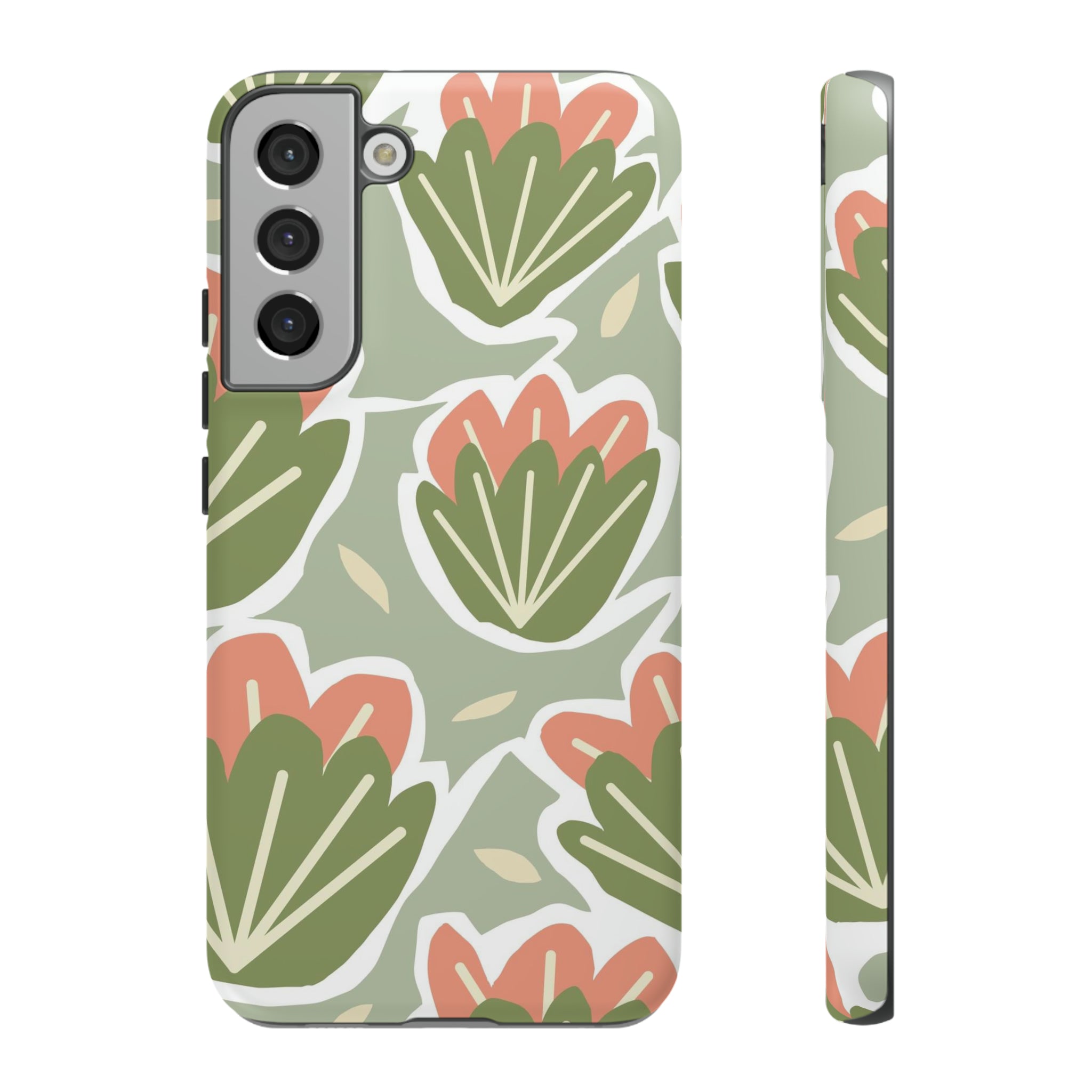 Earth Happy Flower - Protective Phone Case